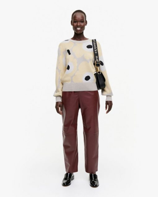 Marimekko Helmioksa Unikko Knit