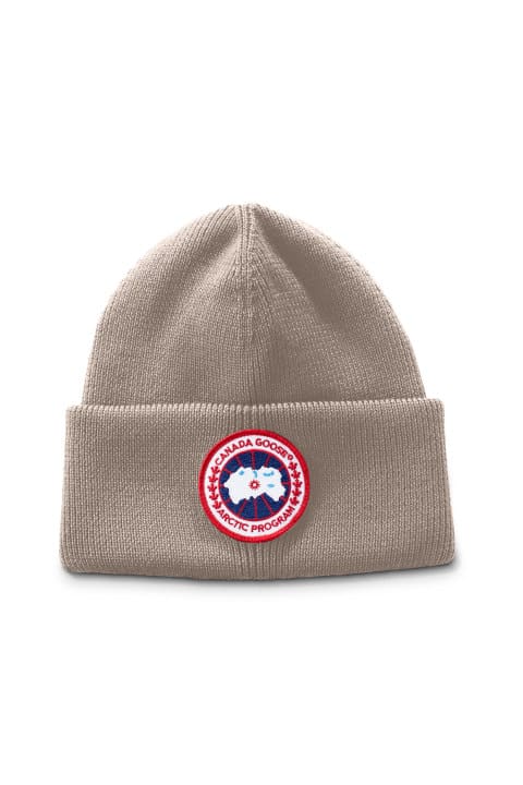 Canada Goose With Tag Arctic Disc Ribbed Toque Beanie Hat outlet Gray