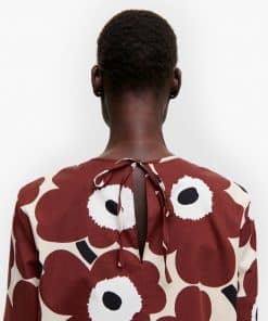 Marimekko Havaittu Pieni Unikko Dress Brown