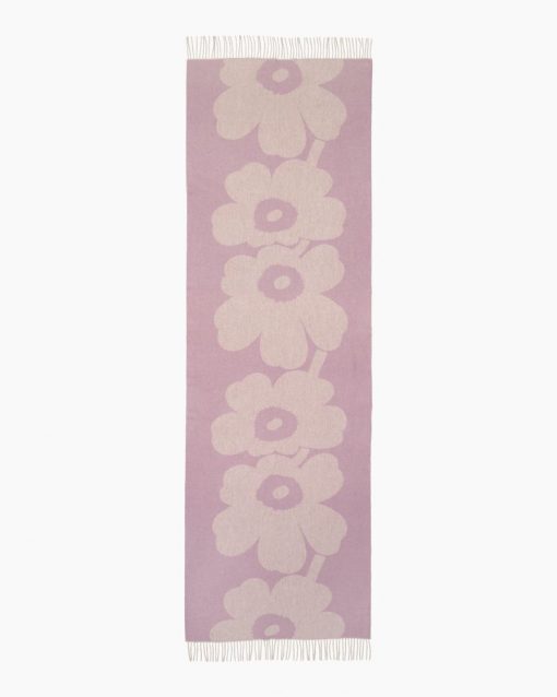 Marimekko Sue Jacquard Juhla-Unikko Scarf Lilac