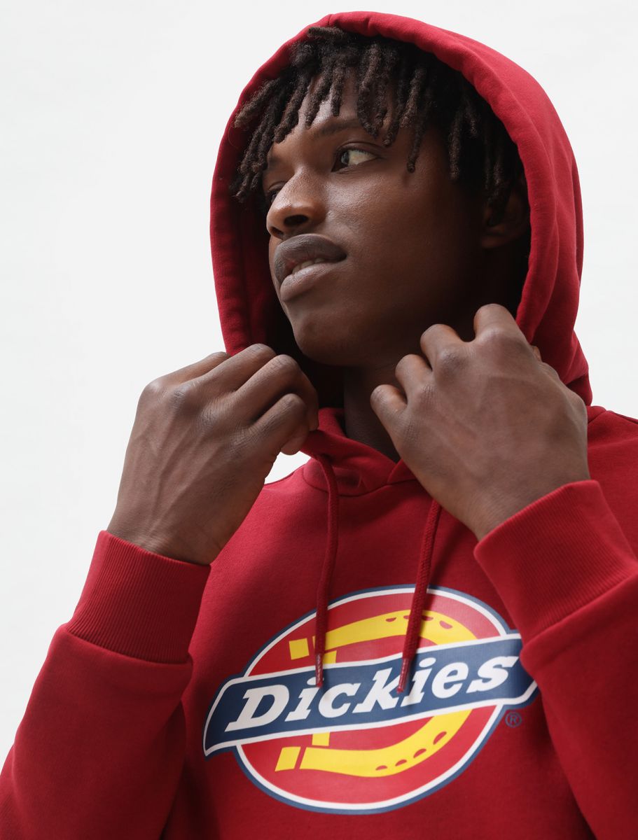 Buy Dickies Icon Logo Hoodie Biking Red Scandinavian Fashion Store