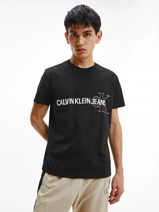 Calvin Klein Graphic Logo Tee Black