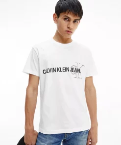 Calvin Klein Graphic Logo Tee Bright White
