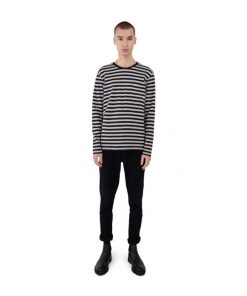Makia Verkstad Longsleeve Men Grey/Black