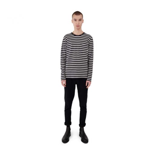 Makia Verkstad Longsleeve Men Grey/Black