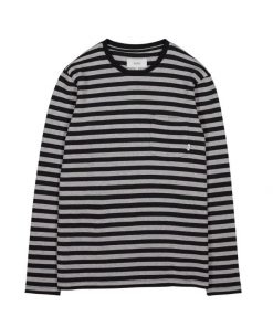 Makia Verkstad Longsleeve Men Grey/Black