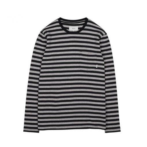 Makia Verkstad Longsleeve Men Grey/Black