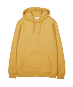 Makia Folke Hooded Sweatshirt Ochre