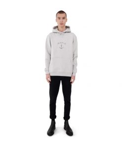 Makia Folke Hooded Sweatshirt Light Grey