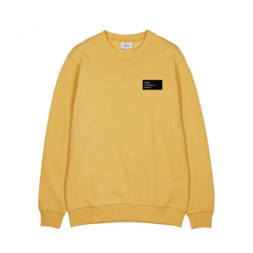 Makia Pontus Light Sweatshirt Ochre