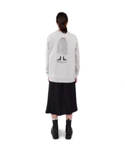 Makia Unisex Moshpit Sweatshirt Light Grey