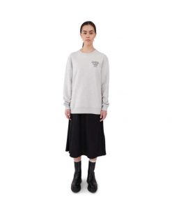 Makia Unisex Moshpit Sweatshirt Light Grey