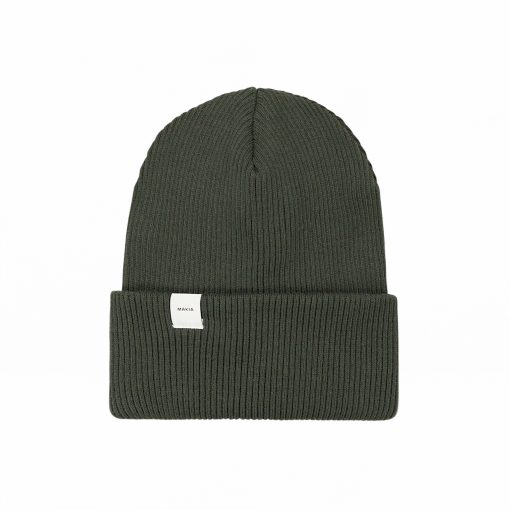 Makia Unisex Beanie Dark Green