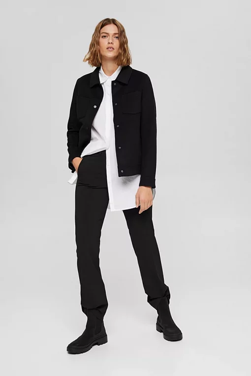 Esprit Overshirt Jacket Black