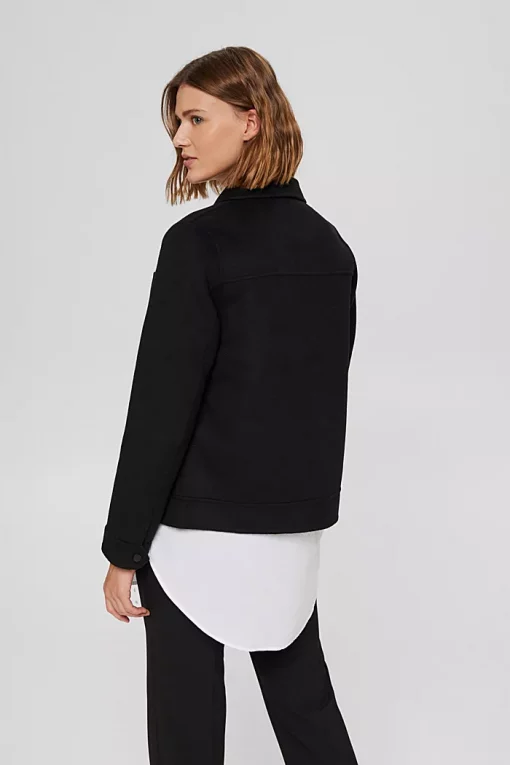 Esprit Overshirt Jacket Black