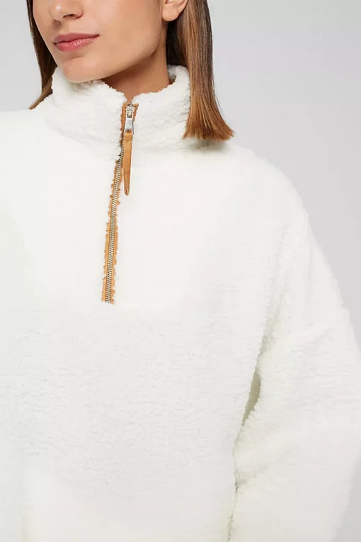 Esprit Teddy Jacket Offwhite