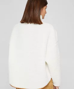 Esprit Teddy Jacket Offwhite