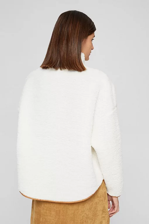 Esprit Teddy Jacket Offwhite