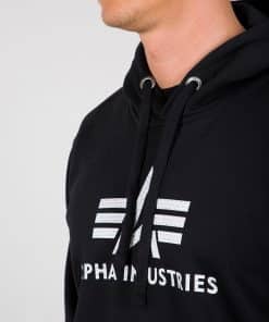 Alpha Industries 3D Logo Hoody Black