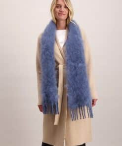 KID MOHAIR SQUARE SCARF - Nordic Swan Living