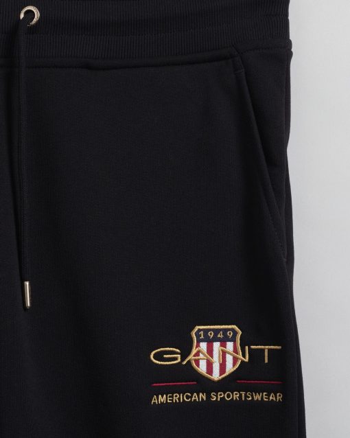 Gant Archive Shield Sweat Pants Black