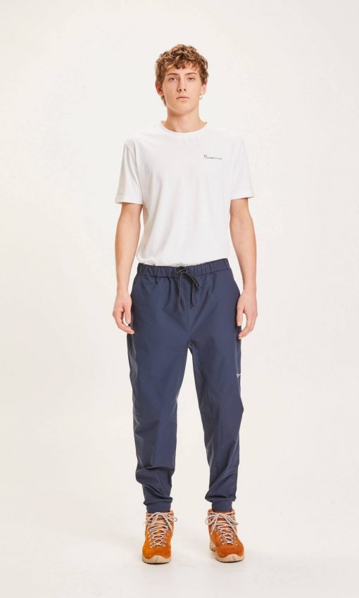 Knowledge Cotton Apparel Trek Functional Pant Eclipse navy