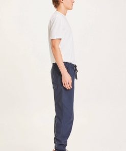 Knowledge Cotton Apparel Trek Functional Pant Eclipse navy