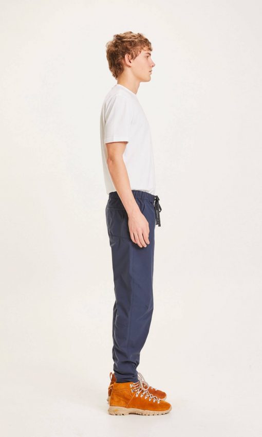 Knowledge Cotton Apparel Trek Functional Pant Eclipse navy