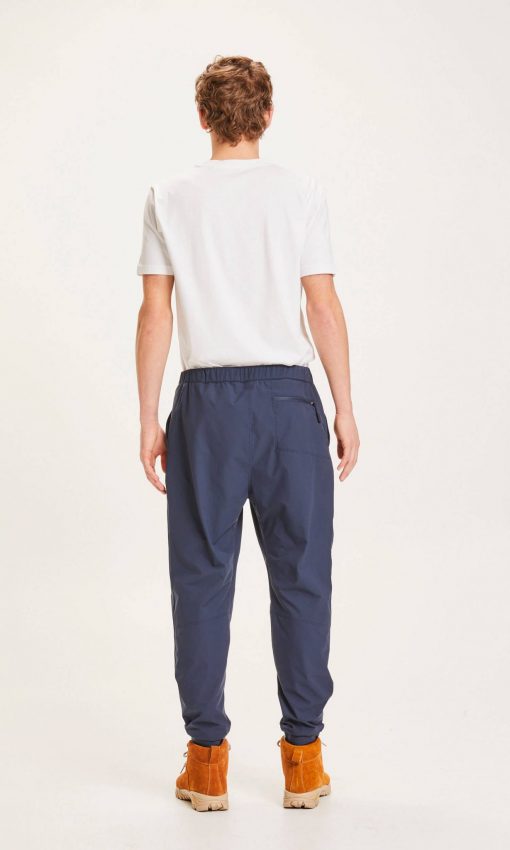 Knowledge Cotton Apparel Trek Functional Pant Eclipse navy
