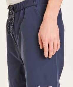 Knowledge Cotton Apparel Trek Functional Pant Eclipse navy