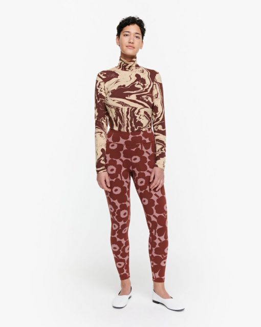 Marimekko Käpälä Unikko Leggings Red