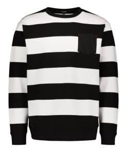 Billebeino Striped Sweatshirt White/Black
