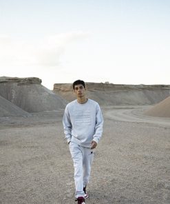 Billebeino Embossed Sweatshirt Light Grey