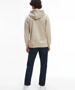 Calvin Klein Loho Hoodie Crockery/Black Olive