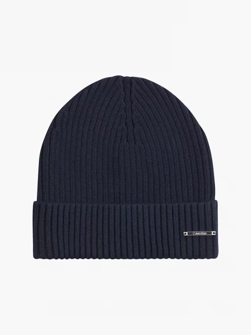 Calvin Klein Basic Rib Beanie Navy