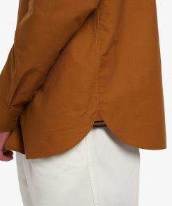 Fred Perry Oxford Shirt Dark Caramel
