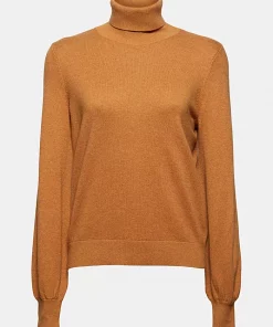 Esprit Polo Sweater Caramel