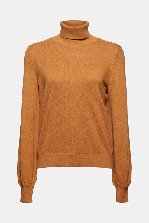 Esprit Polo Sweater Caramel