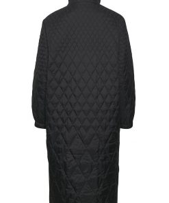 Gestuz Evalagz Quilted Coat Black