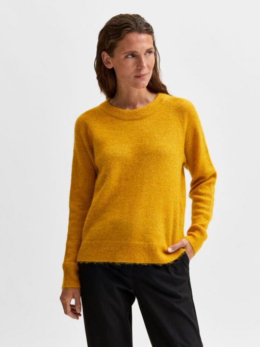 Selected Femme Lulu O-neck Arrowwood