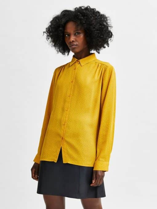 Selected Femme Signa-Dynella Aop Shirt Arrowwood