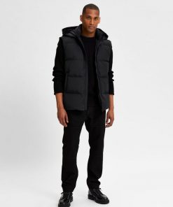 Selected Homme Redown Vest Black