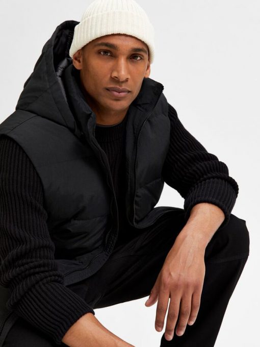 Selected Homme Redown Vest Black