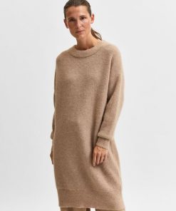 Selected Femme Sif Khloe Knit Dress Amphora