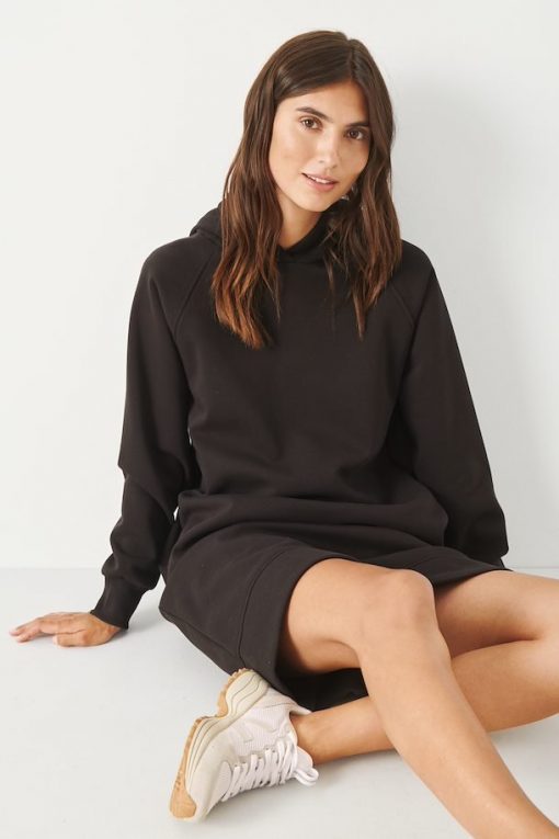 Part Two Luana Hoodie Dress Black