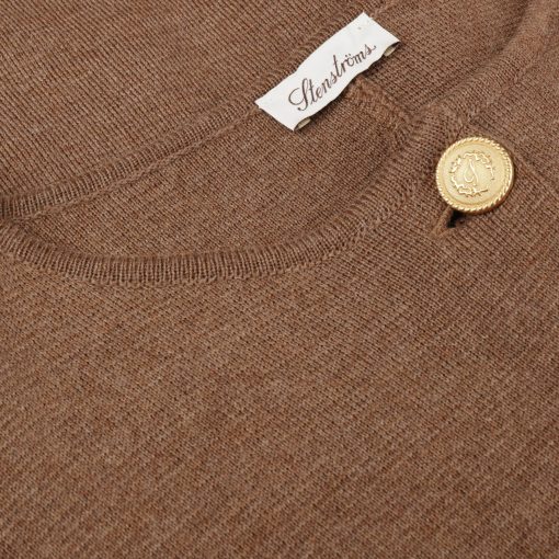 Stenströms Billie Merino Cardigan Brown