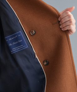 Gant Woman Wool Coat Roasted Walnut