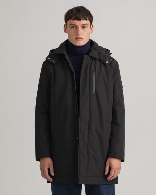 Gant Padded Car Coat Black