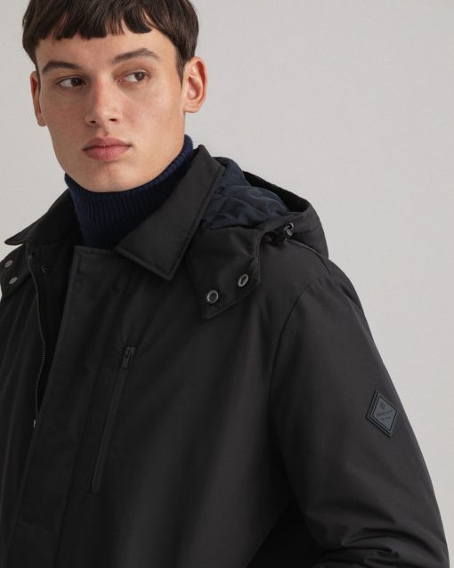 Gant Padded Car Coat Black
