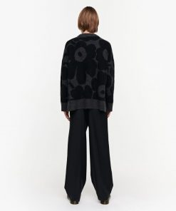 Marimekko Polkujen Unikko Knit Black